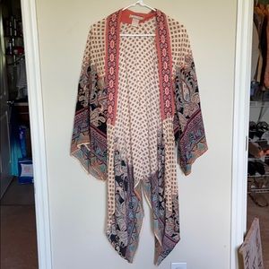 Flying Tomato Boho Kimono—Never Worn